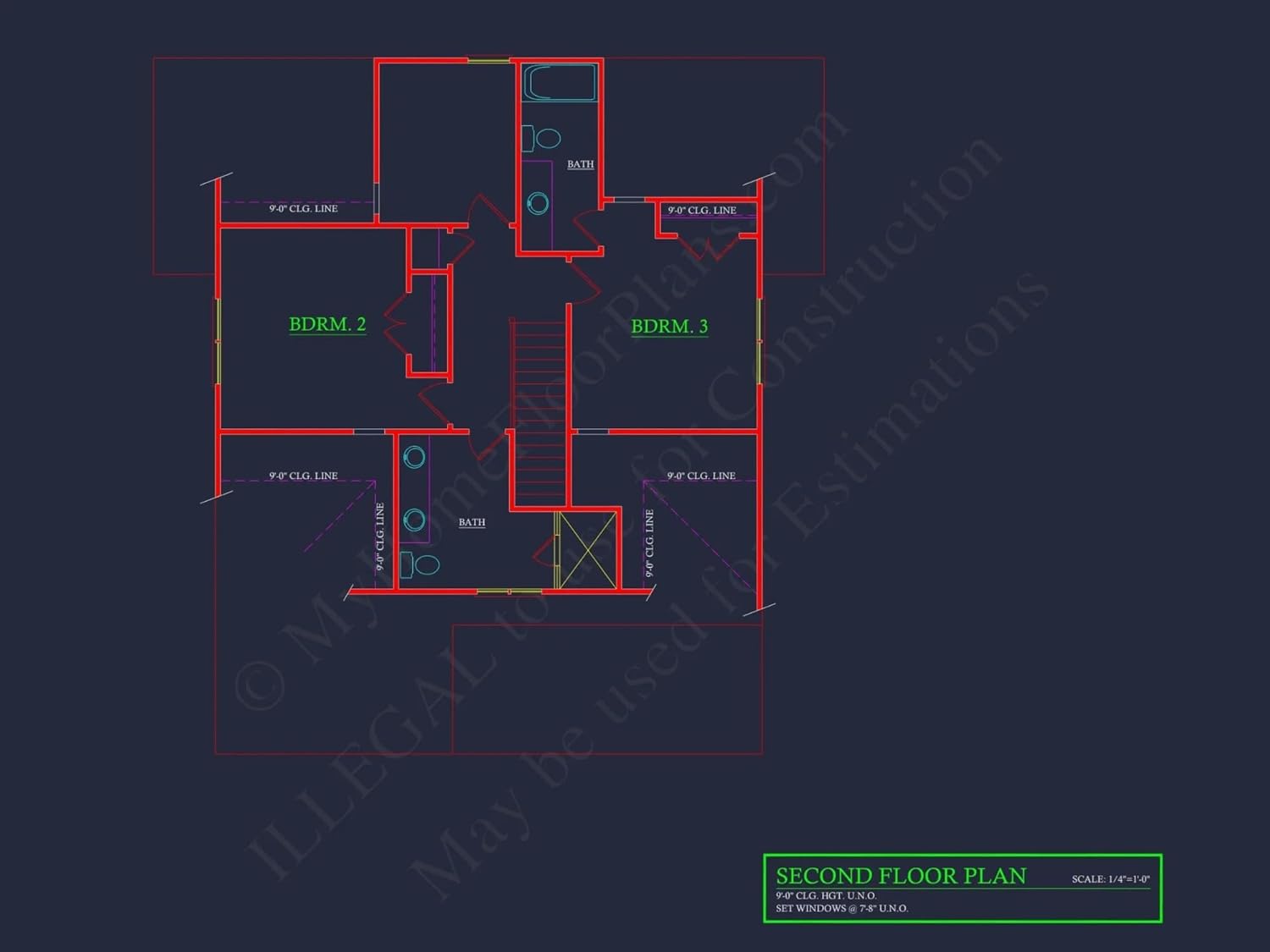 18-2162 HOUSE PLAN - Beach Cottage Floor Plan with Detached Garage and CAD Designs