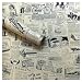 Lependor 17.71" X 118" Vintage Newspaper Self Adhesive Paper Peel & Stick Wallpaper for Bedroom Livingroom Decor - 17.71" X 9.8 ft