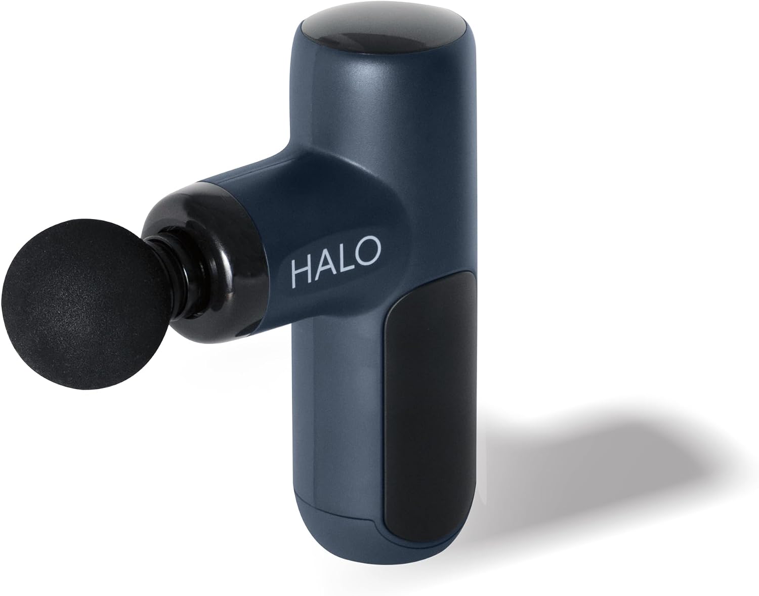 Halo Compact Percussion Massager | Portable Muscle Massage Gun with 4 Attachments, 4 Speed Settings & Smart Mode, Rechargeable Percussion Massage Device for Deep Tissue Relief