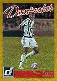 Paul Pogba trading card (Soccer, Juventus Italy Now Manchester United France) 2016 Donruss GOLD Dominator #46