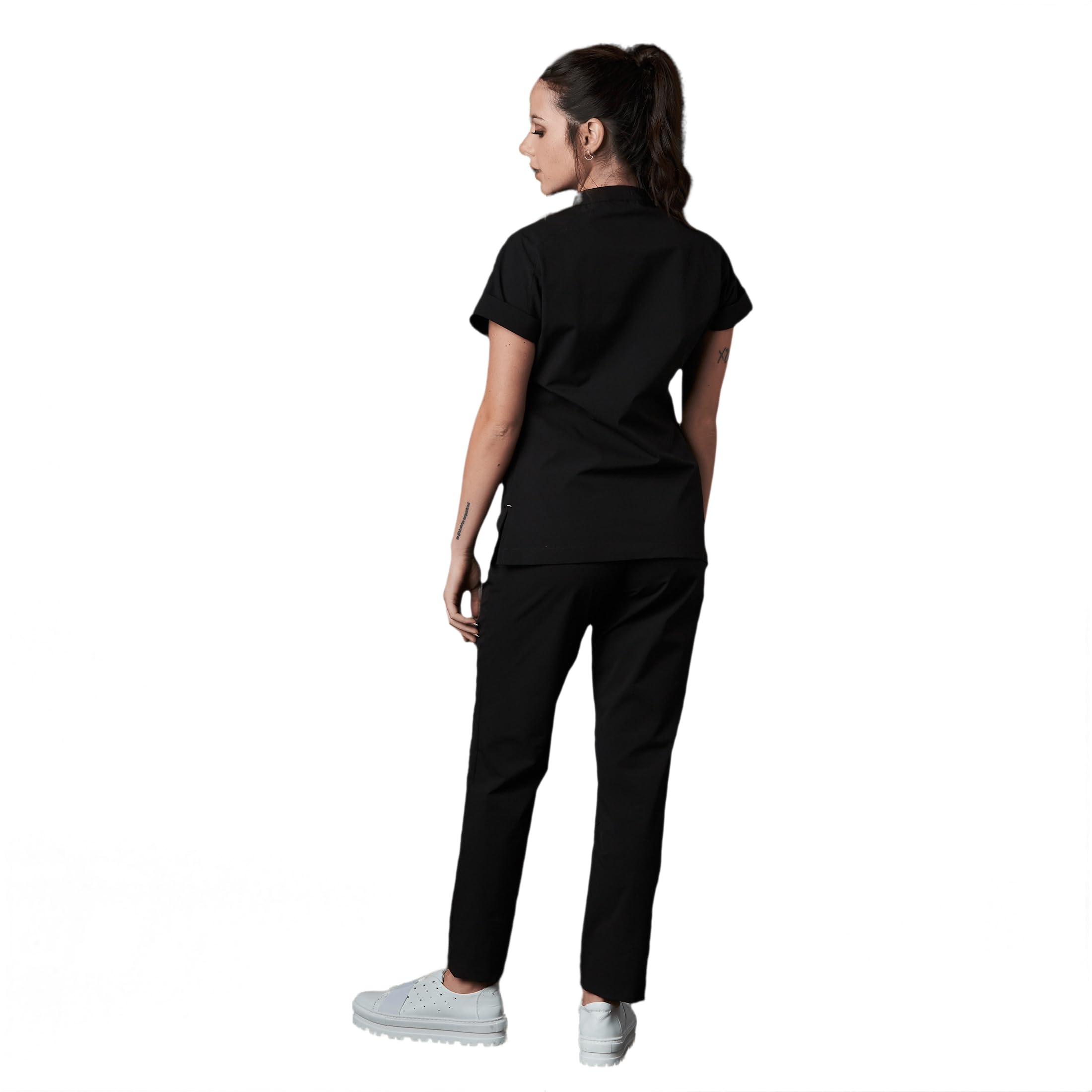 GALLANTDALE Phantom Zestaw Sanitarny Kobiety Stretch Premium Odstraszający Odporny Ultraflex Piżama Uniform Odzież Robocza Lekarz Weterynarii