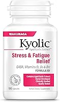 Vista 1 de Kyolic Fórmula 101 de extracto de ajo envejecido, alivio del estrés y la fatiga, 100 cápsulas (el embalaje puede variar)
