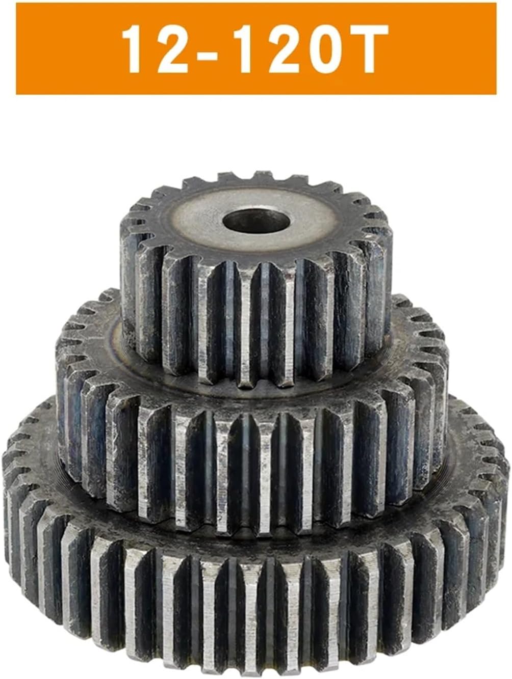 1.5M-33T/34T/35T/36T/37T/38T/39T/40T/41T/42T SC45#Carbon Steel Cylindrical Gear 1Pcs(1.5M33T - Bore 10 mm)