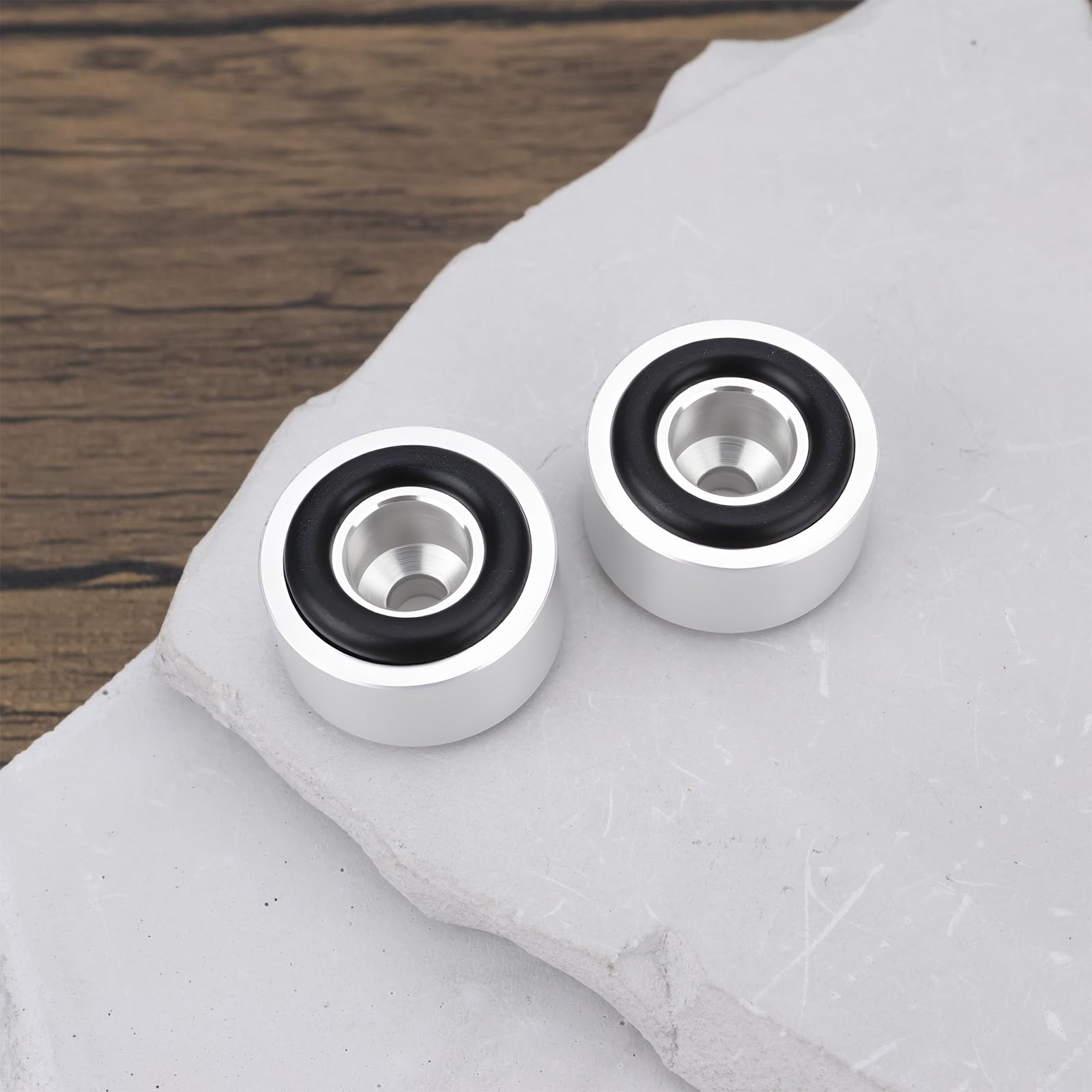 4 Amortisseurs de Vibrations pour Haut-parleurs (2 X 1 Cm) pour Absorption des Chocs Et Isolation des équipements de Haut-parleurs