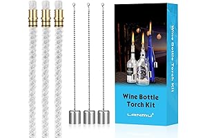 LANMU Wine Bottle Torch Wicks Replacement Kit