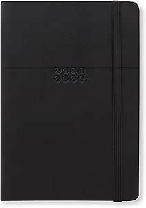 Letts Edge A6 week to view 18 month diary with notes 2023/2024 - black ...