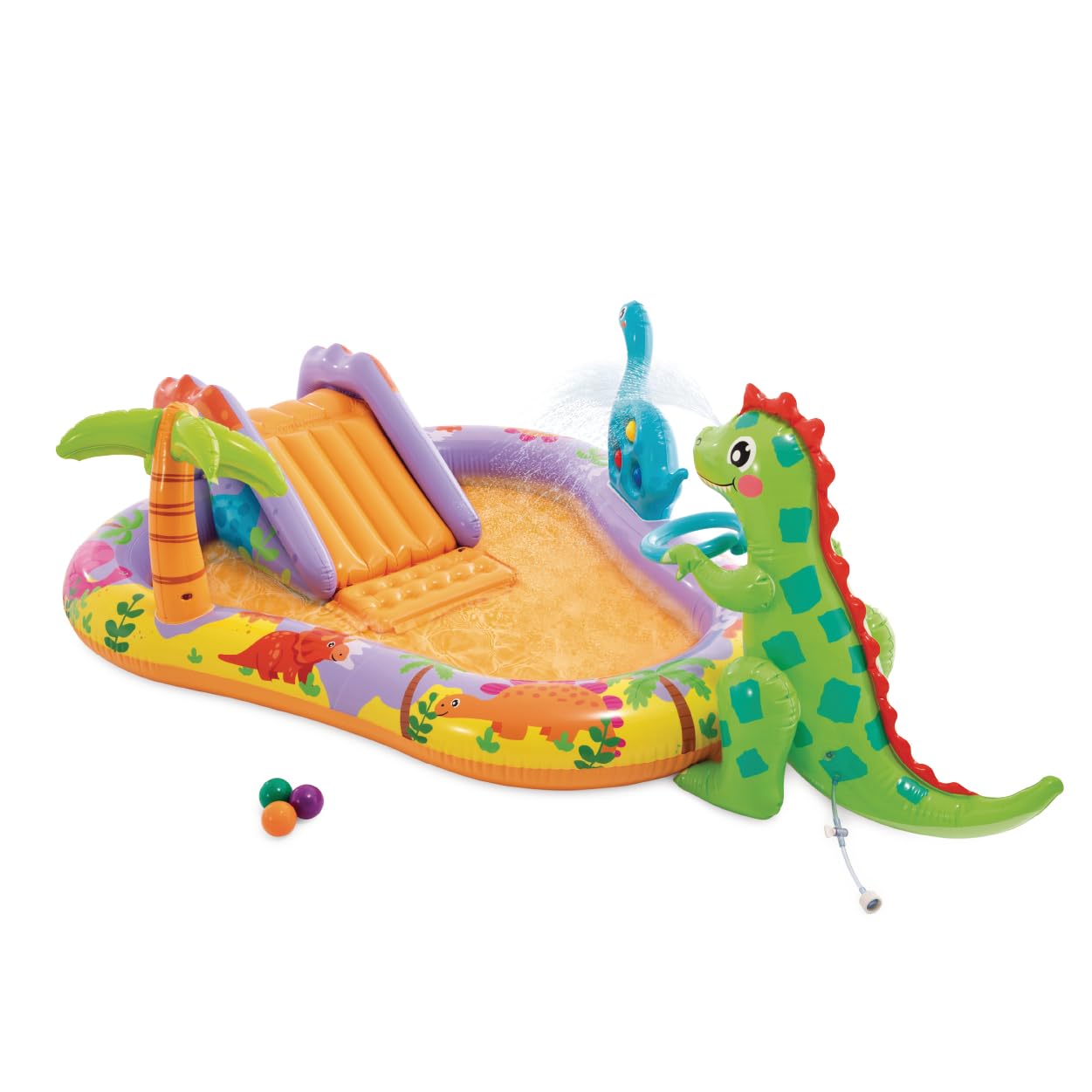 Amazon.com: INTEX Dino Park Inflatable Kiddie Pool: Inflatable