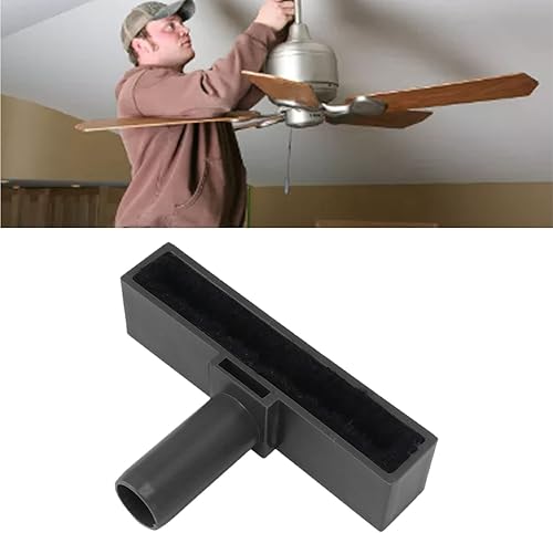 Miniatura 5 de Pssopp Limpiador de aspas para ventilador de techo, accesorio de aspiradora, cepillo lavable, herramienta de limpieza para aspiradora, cepillo de