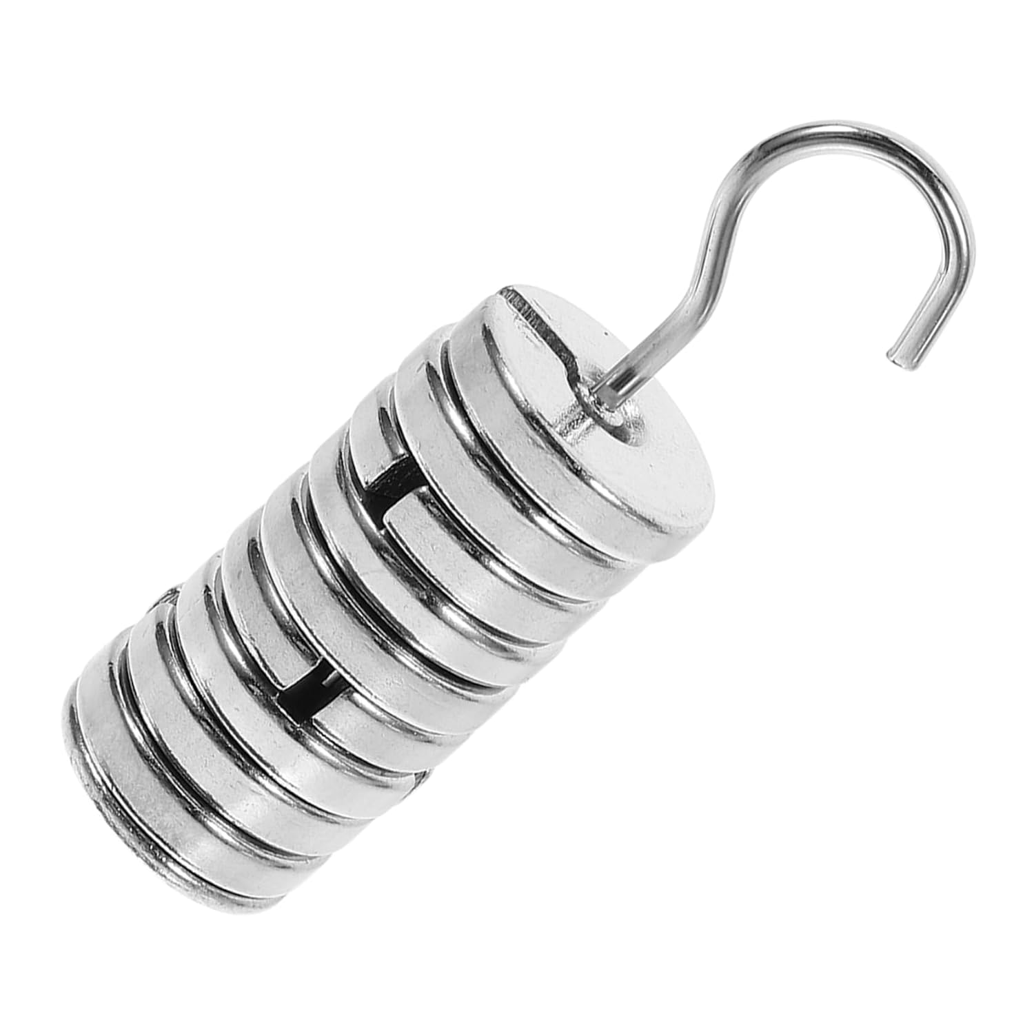 Lab Slotted Weights Set Hanger Chrome-Plated Iron for Precise Calibration
