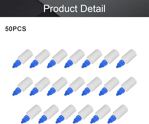 Miniatura 4 de Othmro Botellas cuentagotas de plástico de ojo de laboratorio de polietileno de 1 oz, 50 piezas, gotero líquido exprimible de 1.0 fl oz boca fina a