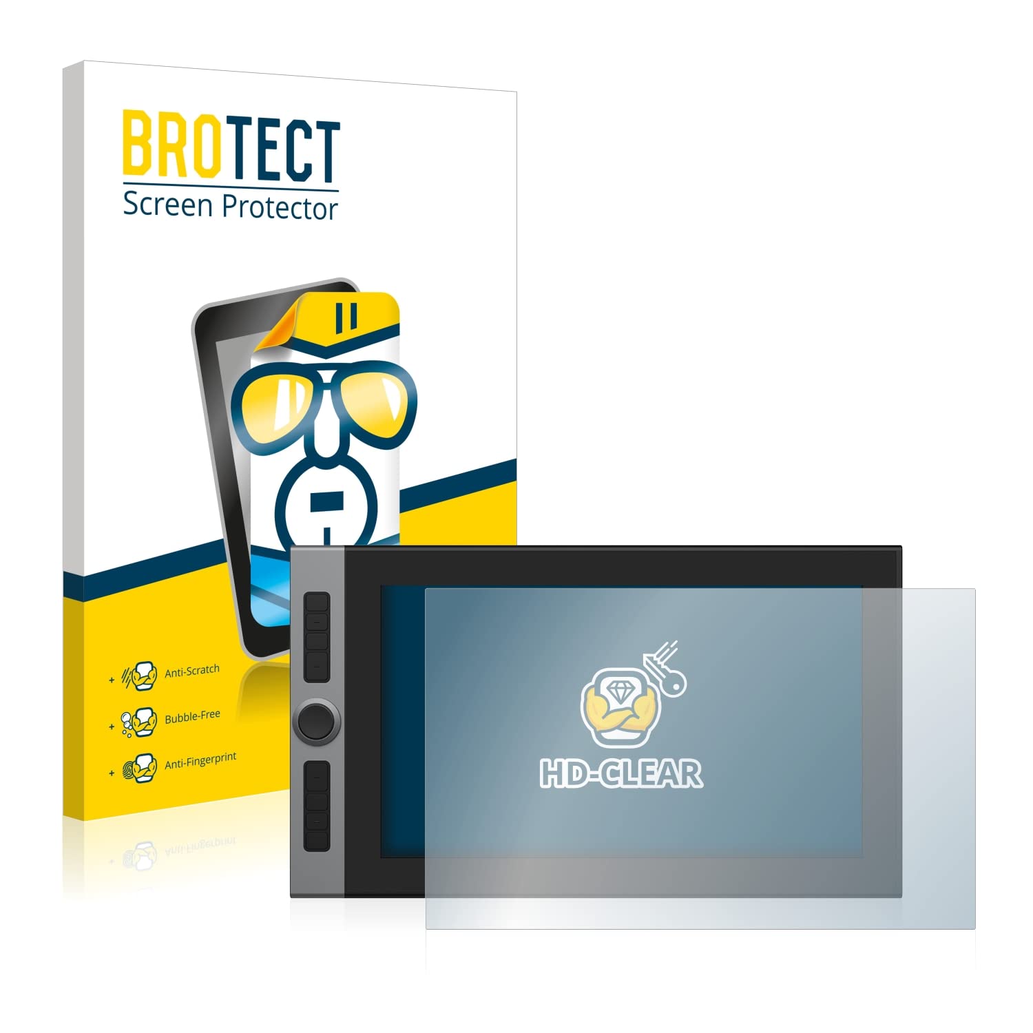 Brotect Protection Ecran pour XP-Pen Artist Pro 16 15.4" - Film Protection Ultra Clair