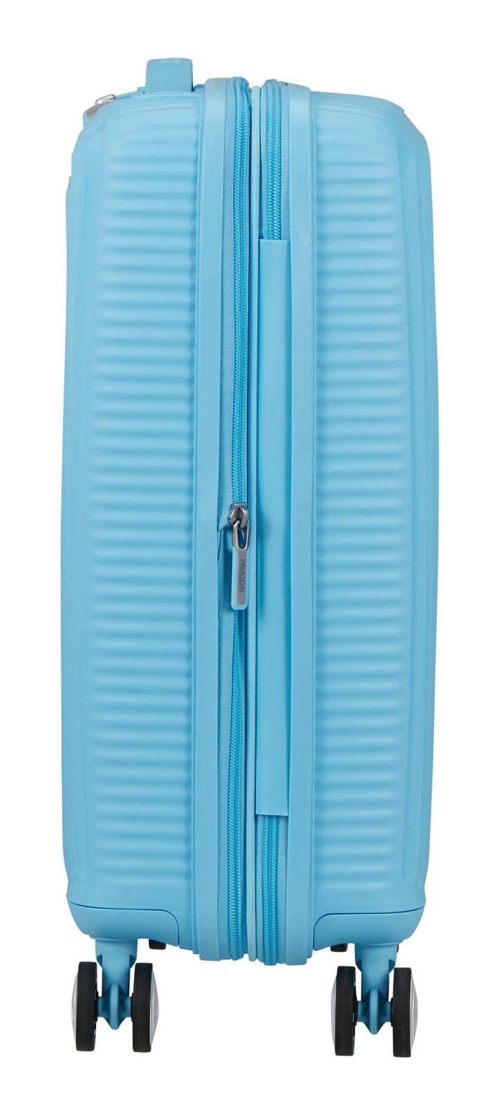 American Tourister Soundbox Spinner 55/20 TSA EXP Trolley Blueberry Fizz Azul Claro