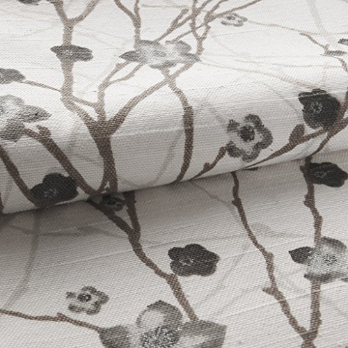 Chadmade Country Style Plum Blossom Polyester 72Wx84L Inch (1 Panel) Blackout Lined Curtain Drape Pinch Pleat Sofitel Collection For Bedroom | Living Room | Club | Restaurant #TOP2