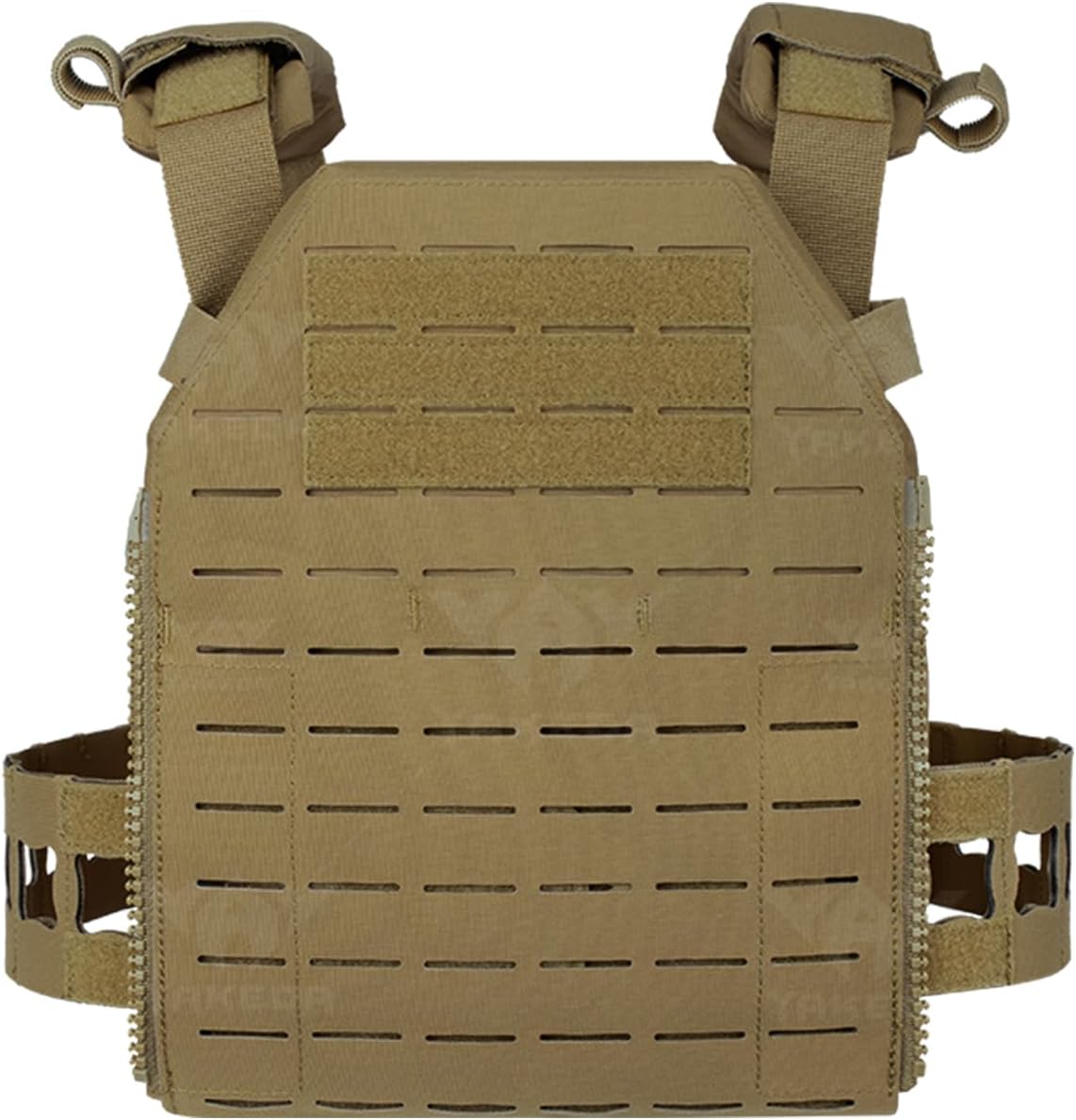 YAKEDA Tactical Training Vest with PALS System - Adjustable Straps Quick-Release Buckle for Hunting