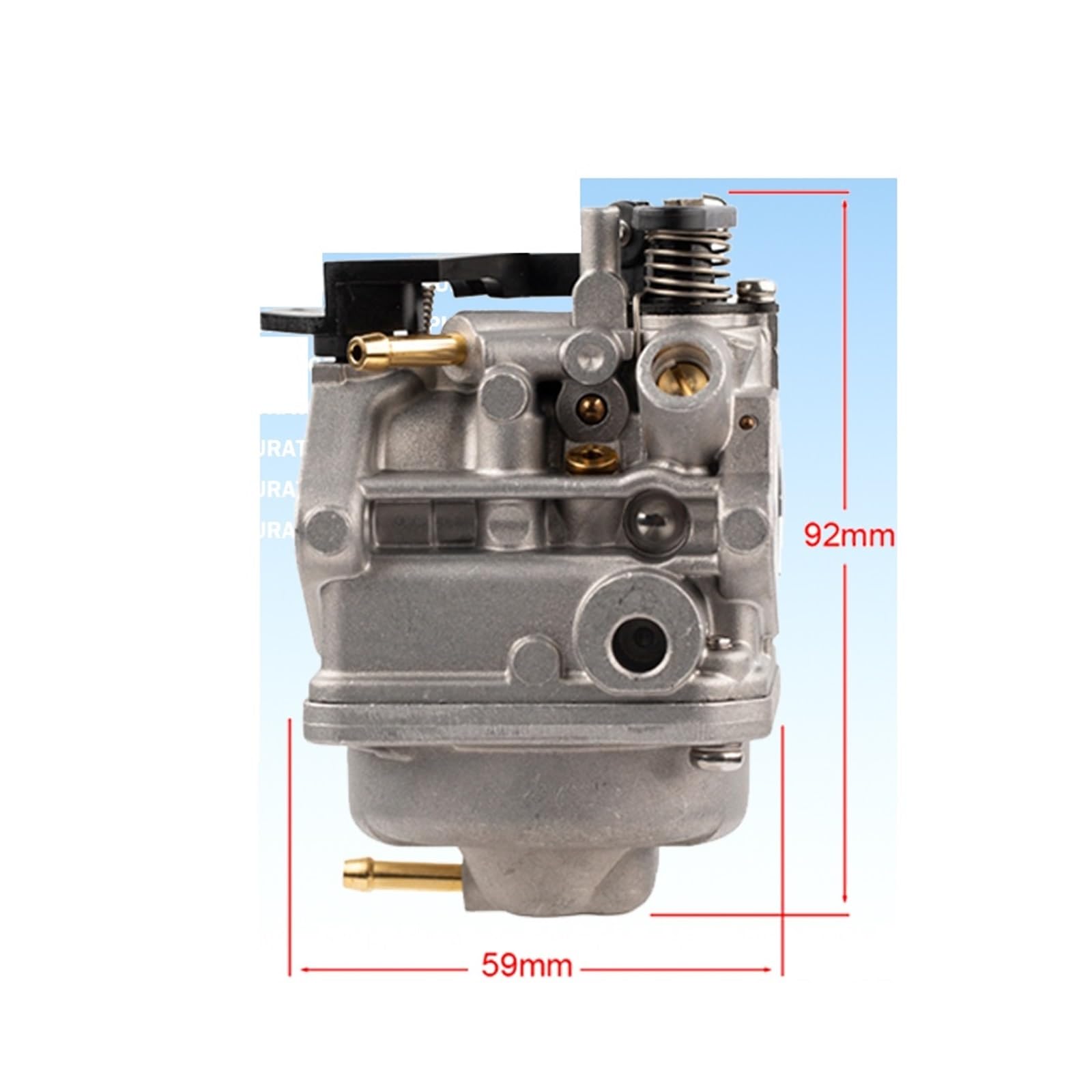 Per Tohatsu Per Nissa Per Mercury Per MF3.5 Per MFS4 Per MFS5 Per NFS4 3.5HP 4HP 6HP Motore fuoribordo a 4 tempi Carburatore Moto Carburatore