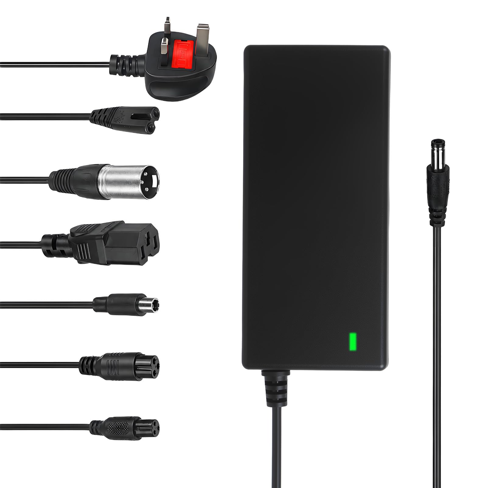 42V 2A Electric Scooter Charger M365 Hoverboard Charger UK 3 Pin