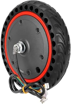 350W 36v 8.5 Inch Motor Wheel Replacement With Solid Tyre, Electric Scooter Motor Brushless Hub Motor for Xiaomi M365/Segway-Ninebot