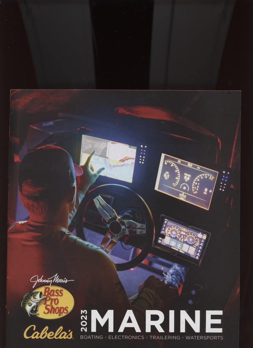 CABELA'S 2023 MARINE CATALOG /BASS PRO SHOPS /BOATINGELECTRONICS