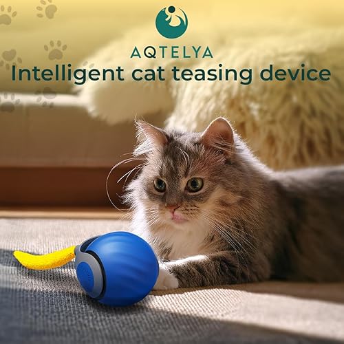 Miniatura 2 de Juguete interactivo para gatos, juguetes interactivos para perros, juguete automático para gatos, recargable por USB, adecuado para interiores y