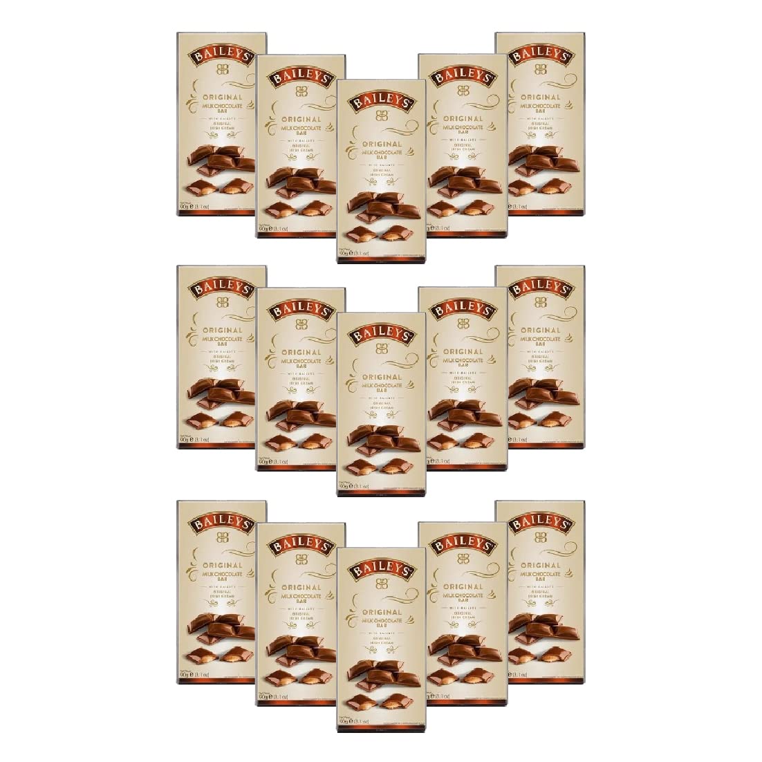 Baileys Paquete de 15 barras de trufa de chocolate de 90 g