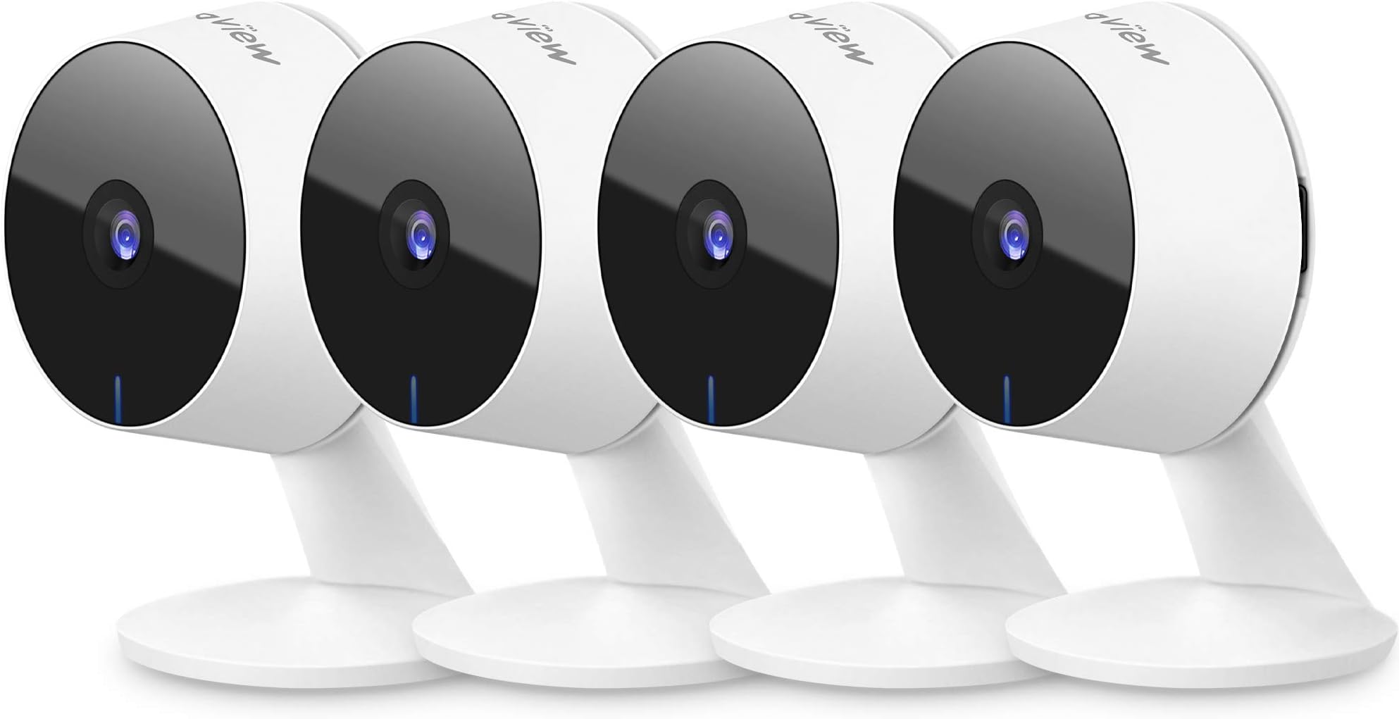 YI 4pc Security Home Camera, 1080p 2.4G WiFi Smart Indoor
