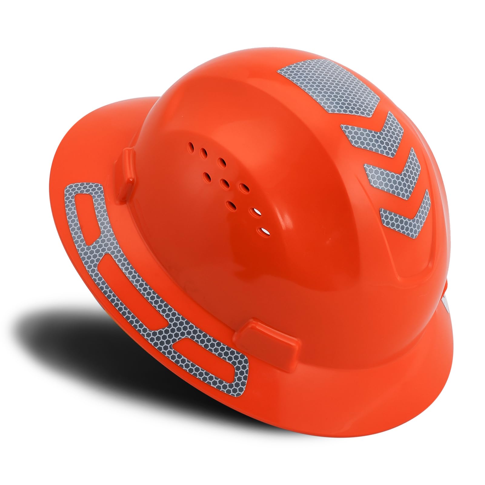LOHASTOUR Full Brim Hard Hat Safety Helmet Vented ANSI Z89.1 Approved OSHA Hard Hats Construction Men Women Adult
