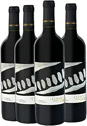 Kit com 4 Vinhos Chilenos Tinto Seco Cabernet Sauvignon Cuentos del Fuego