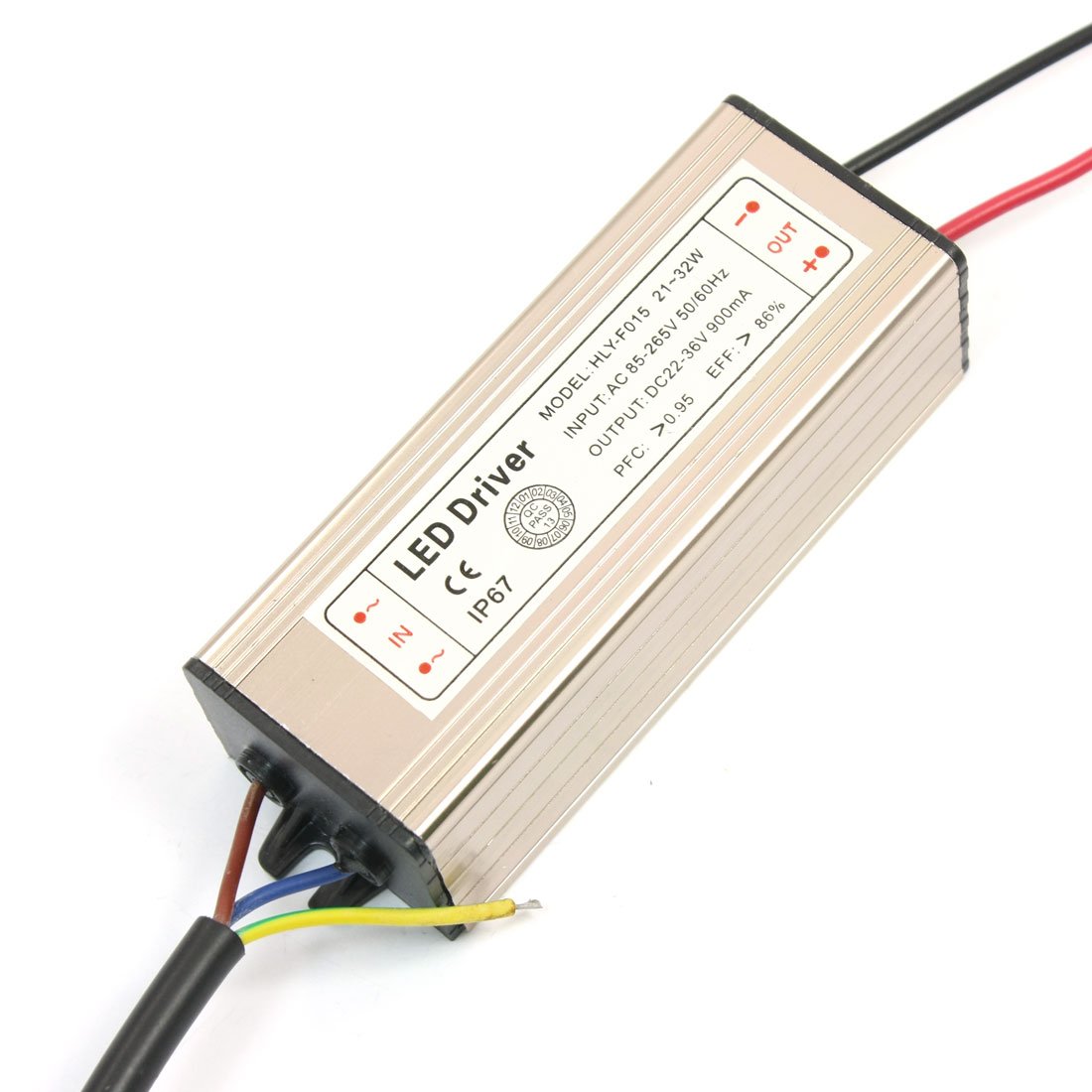 Convertisseur LED 22-36VDC pour éclairage de jardin étanche et terrasse