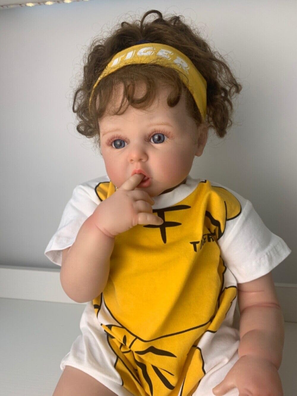 海外作家様 リボーンベビー リボーンドール 約54cm 約2.4kg 植毛タイプ Amazon.co.jp: Aori 本物そっくりのリボーンベビードール - 22