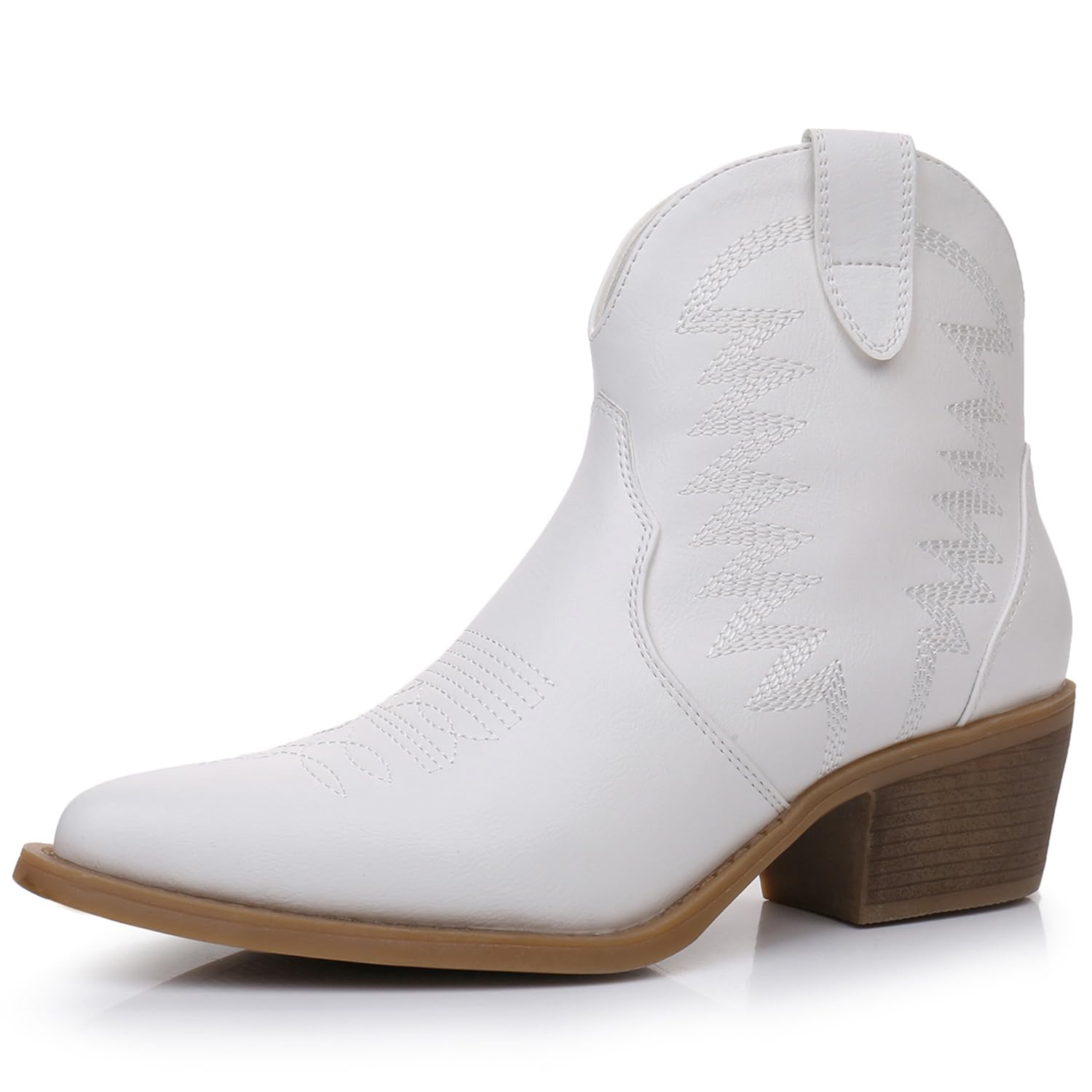 GLOBALWIN Women's Western Boots Ankle Cowboy Boots For Women