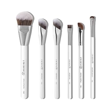 Albeaut Concealer Foundation Brush Eyeliner Brush Face Brush Set