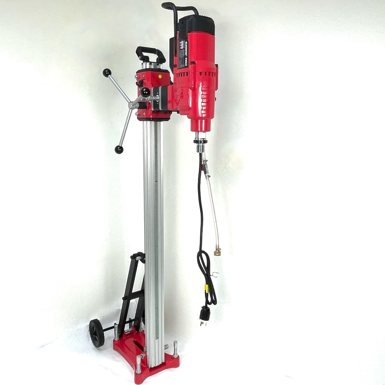 BLUEROCK Model 25Z1 220v Extra Large 25" Capacity Concrete Core Drill w/Long Stroke Stand & Rolling Base