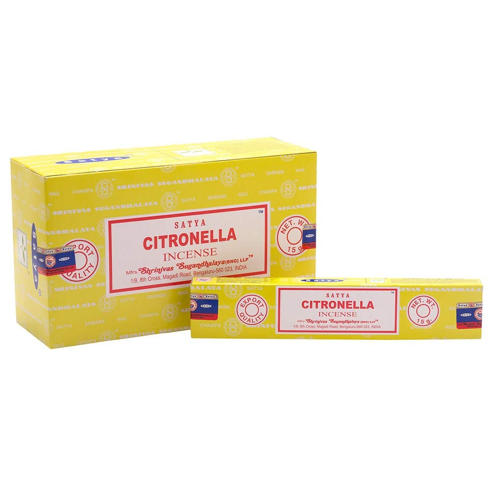 Satya Citronella incense pack 120 aromatic rods