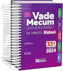 Vade Mecum Universitário De Direito Rideel - 33º Edição - 2024 - 2º Semestre