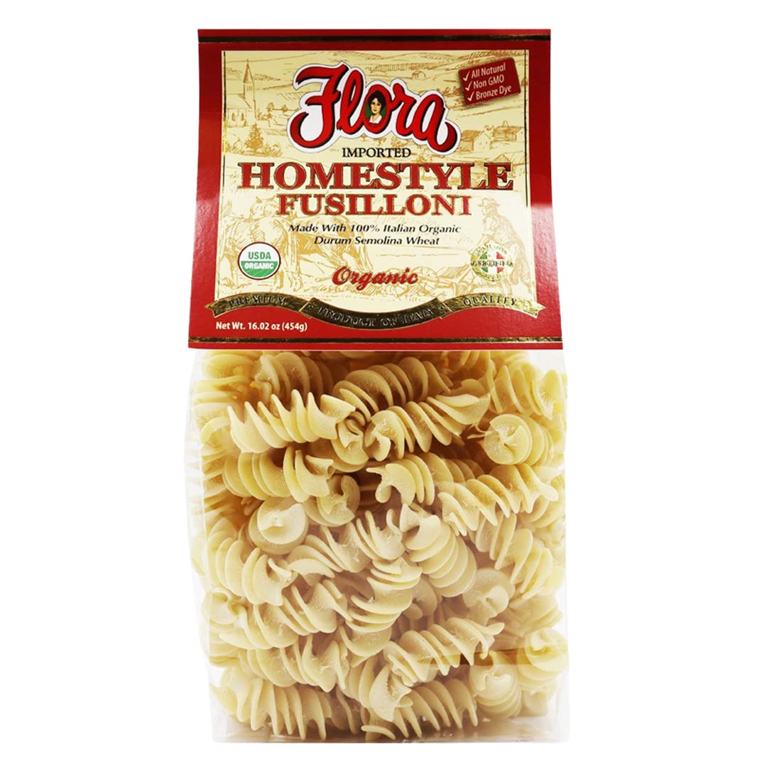 Flora Fine Foods Organic Homestyle Pasta (Organic Homestyle Fusilloni)