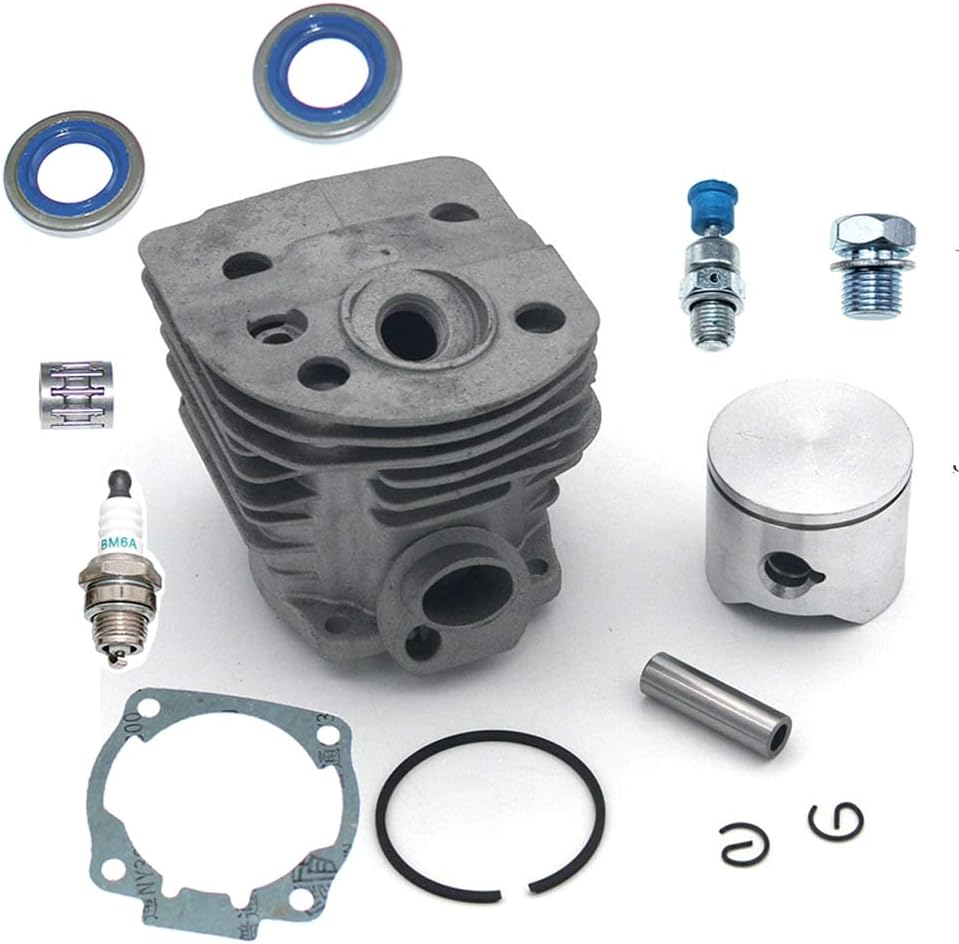 Cylinder Piston Kit 45mm For Husqvarna 50 51 55 51EPA 55EPA 55EU1 55Rancher 55 Rancher EPA Chainsaw PN 503 16 83 01 503609171 503609171 503971871 503609172 503924171 503609108 503609104