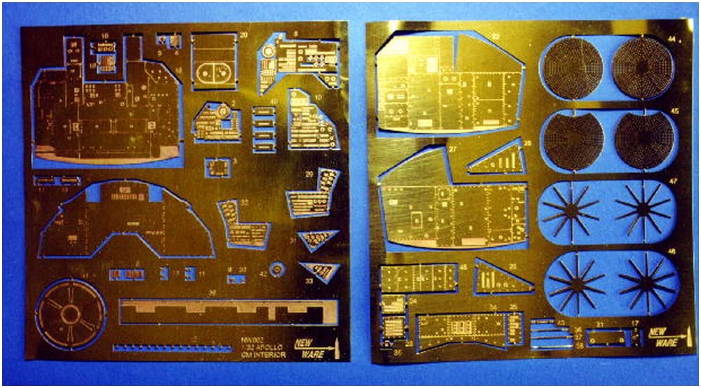 Amazon | ニューウェア 1/32 アポロ司令船・機械船 内装
