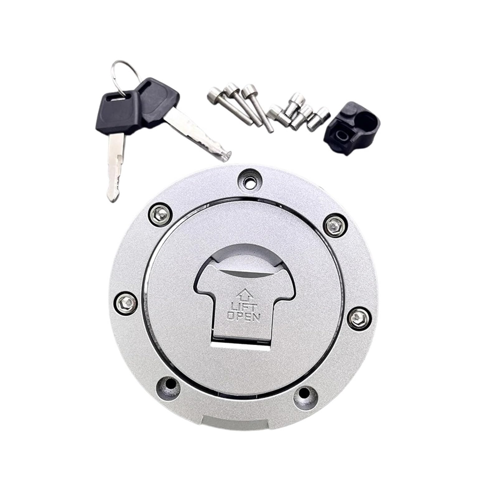 Motocicleta Tapa Combustible Llaves Tapa Tanque Combustible para Hond&a CBR600RR