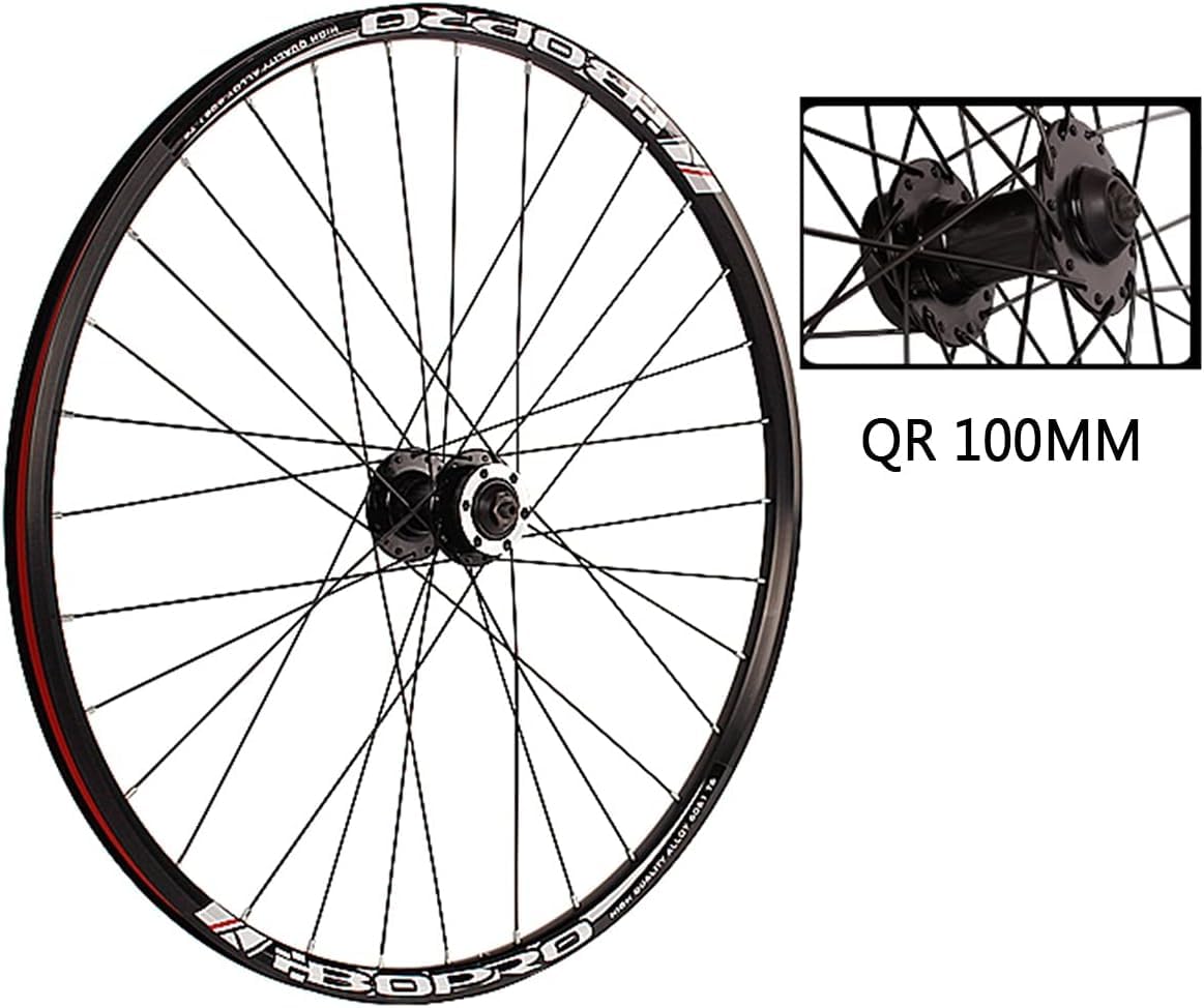 ELzEy Ruedas de Ciclismo Juego de Ruedas de Bicicleta de montaña de 26" Freno de Disco Llantas de Bicicleta de montaña de liberación rápida (Color : Snap-In, Size : 26'')