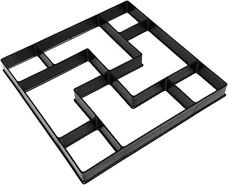 Yardwe 1Pc DIY Molde De Pavimentação Pavimentadoras Ao Ar Livre Ferramentas De Decoração Trampolim Molde De Concreto Molde De Cimento Pavimentação De Jardim Pavimentação De Jardim