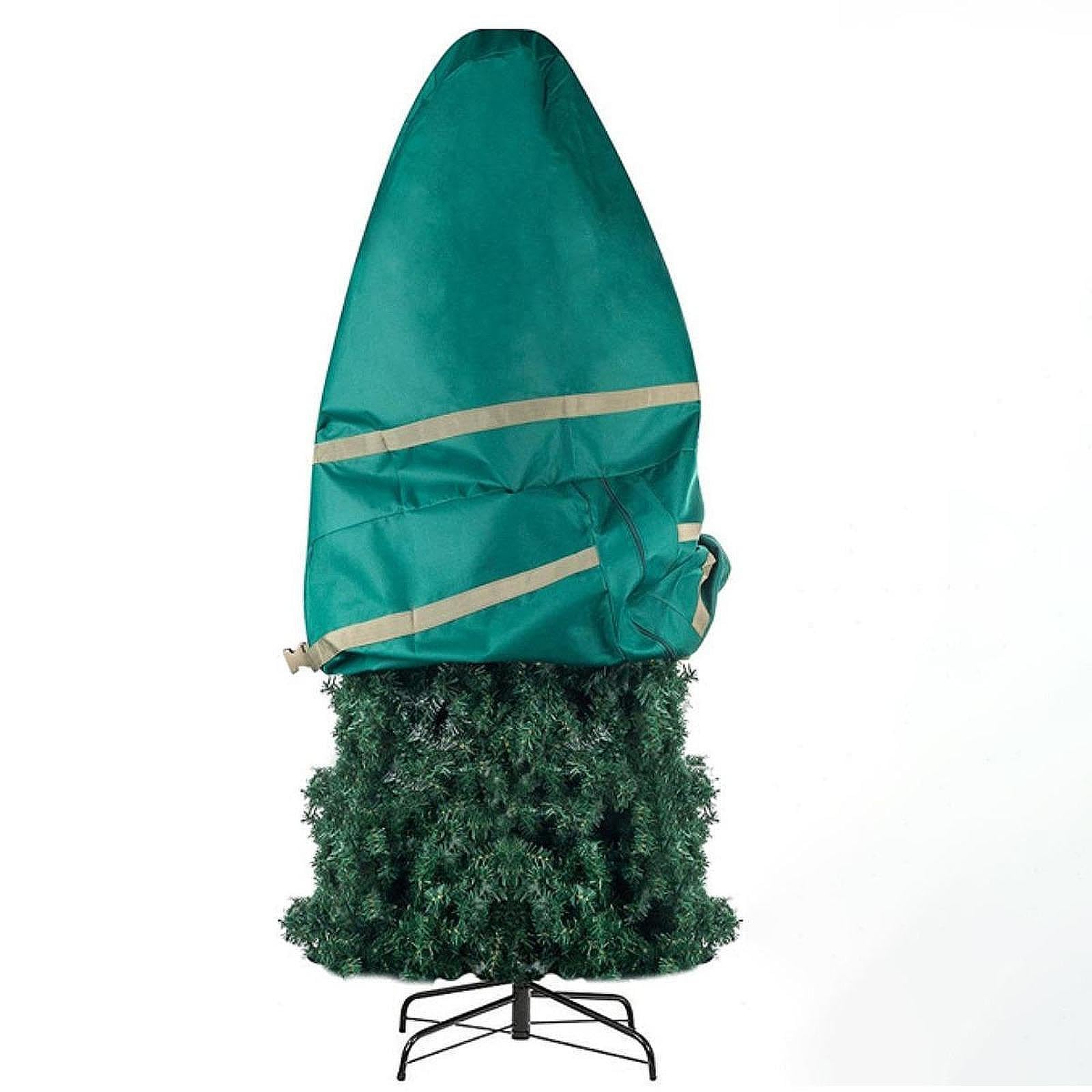 Qianly Christmas Tree Dust Cover, Outdoor Furniture Protection Bag, Protect Cover Waterproof Xmas Tree Bag Christmas Tree Cover, 9 inch