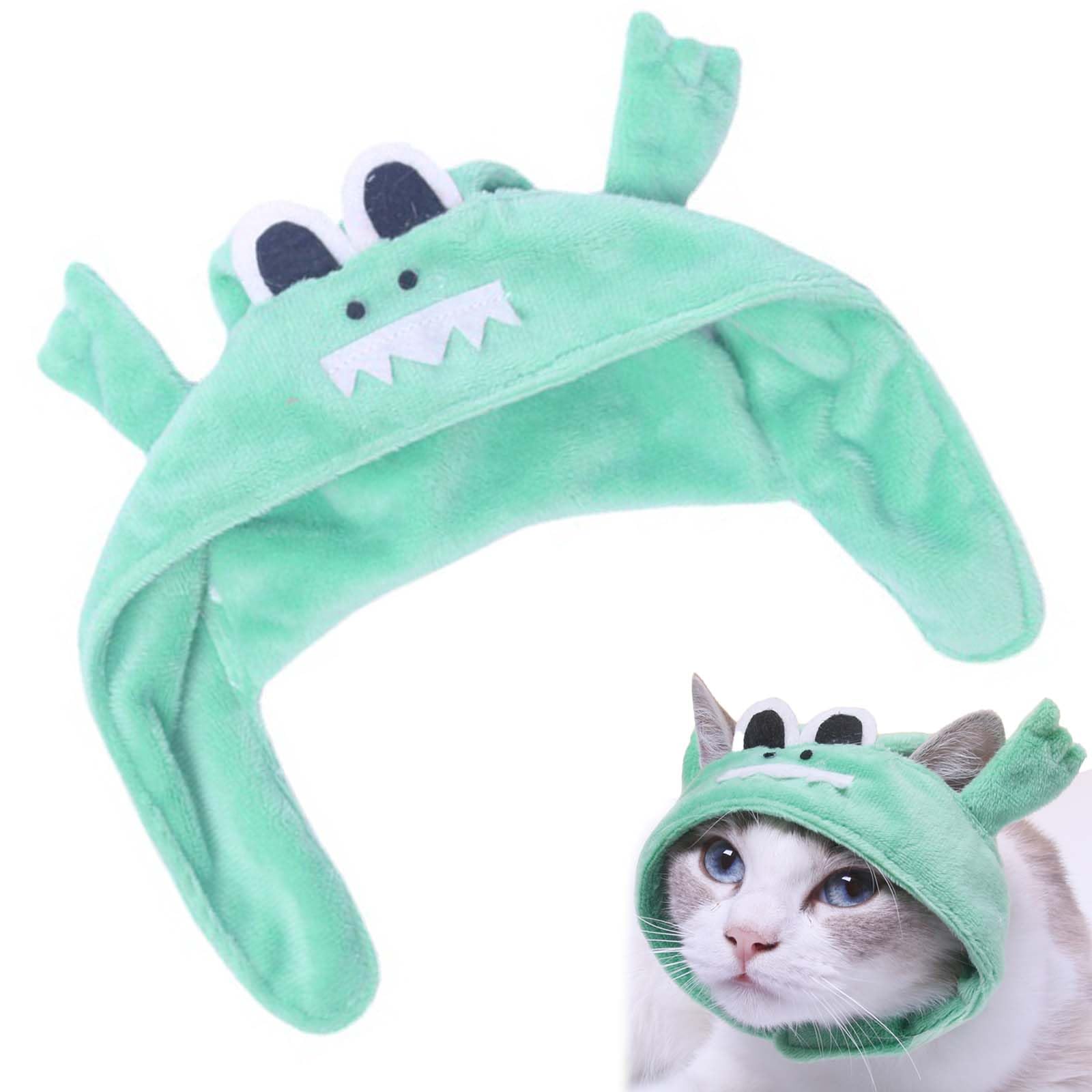 Amazon | PAVIKE 犬 帽子 猫 被り物 犬 被り物 猫 帽子 ねこのかぶり