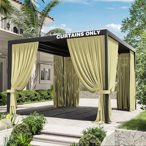 Gazebo sidewall curtain for 10'x12' gazebos