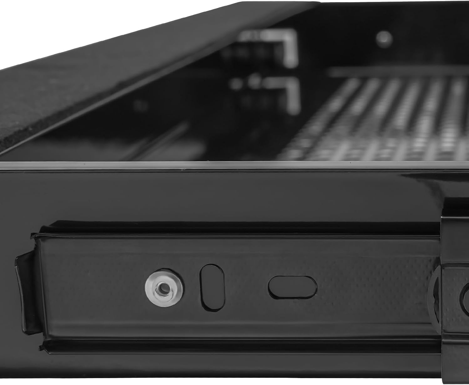 20 Inch Stand Up Desk Sliding Drawer Office Under Desk Mounted Silde Out Drawer Pull-out Drawer Attachable Drawers Lockable Drawer Storage Organizer for Standing Desks, Black 20 Inch Black image 5 of 7 B0D9K5FHJC