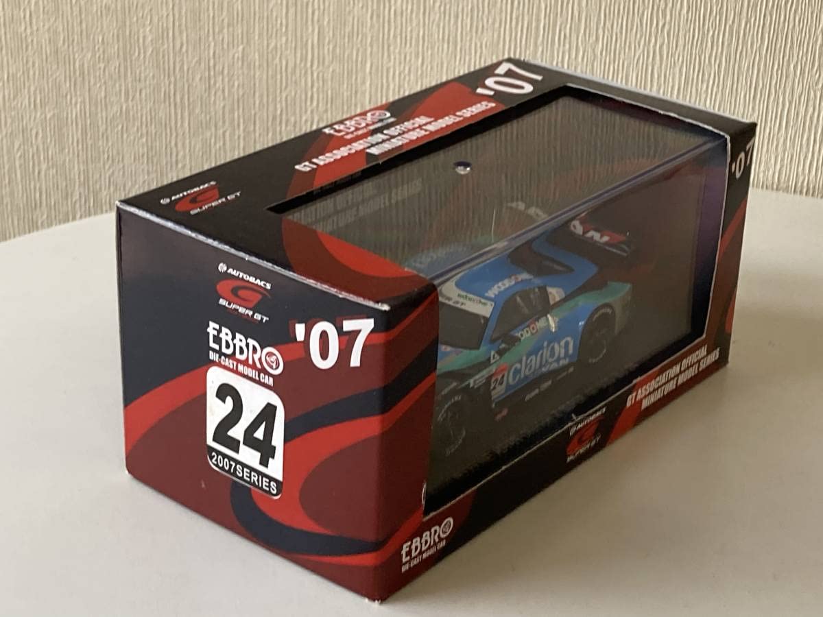 Amazon.co.jp: EBBRO 1/43 SUPER GT 500 No.24 WOODONE ADVAN Clarion