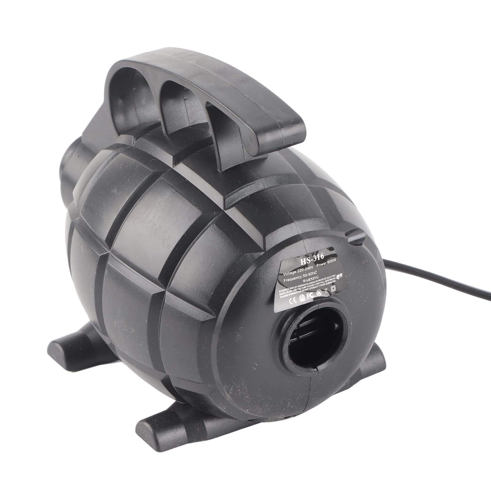 Pompe à Air JZ-505, 17000pa 600W Pompe électrique Multifonction Haute Pression Haute Capacité pour Matelas Gonflables(Norme européenne (AC 220-240V))