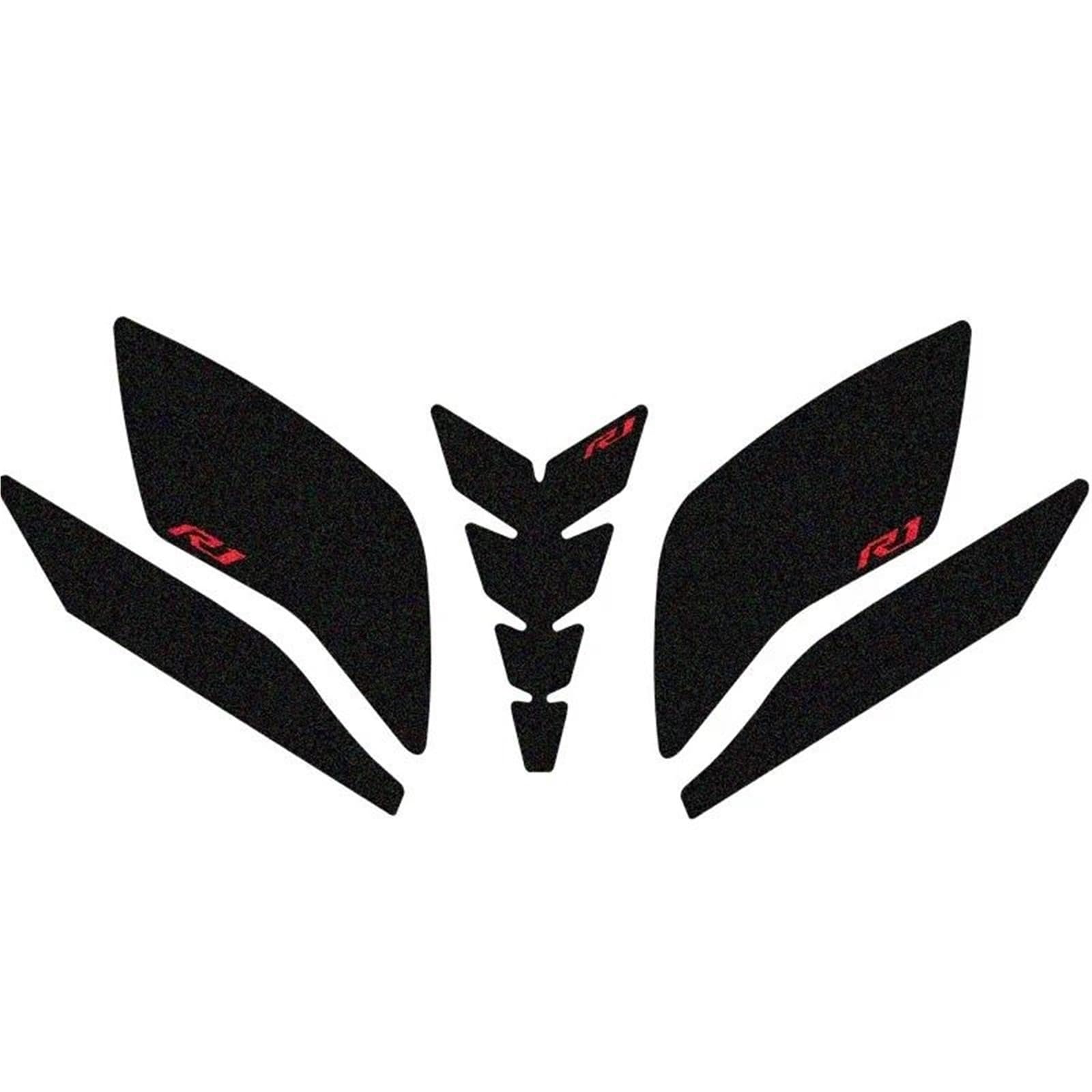 Dtsgcx Color11 Motorcycle Side Fuel Tank Pads Protector Stickers Grip Traction Pad For Yamaha Yzf R1 R1m Yzfr1 2015-2021(Color11)