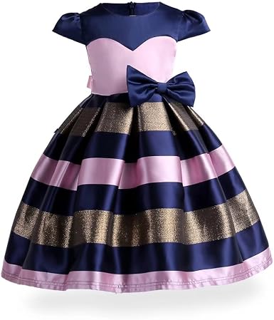 Amazon.com: ADHS niños bebé niña de las flores vestidos para ocasión vestido  de boda eventos especiales, Rosado : Ropa, Zapatos y Joyería