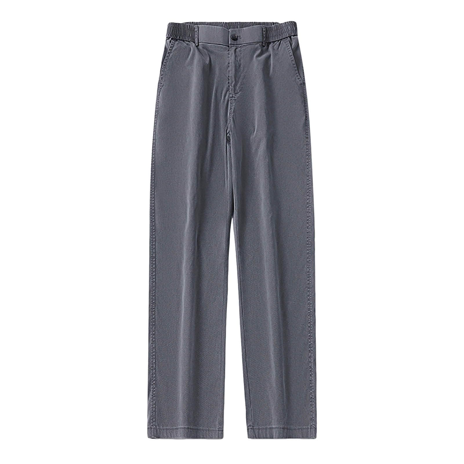 Vêtements sport homme pantalon japonais coton ample coupe droite - 7
