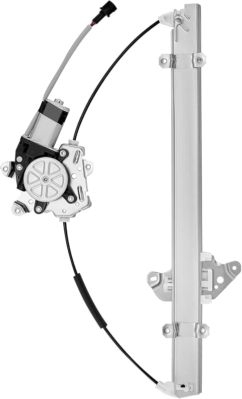 Máquina de vidro elétrica BDFHYK 741-349 dianteira direita com motor para Nissan Frontier, Pathfinder, Xterra e Suzuki Equator